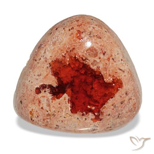 Opale di fuoco naturale multicolore da 8,34 ct, trillion, opaco