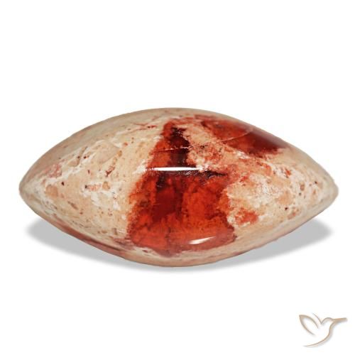 Opale di fuoco naturale multicolore da 6,24 ct, marchesa, opaco