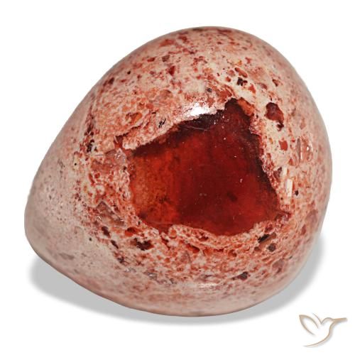 Opale di fuoco naturale multicolore da 19,28 ct, taglio a pera, opaco