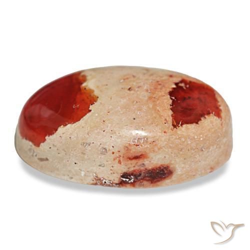 Opale di fuoco naturale multicolore da 23,11 ct, taglio ovale, opaco