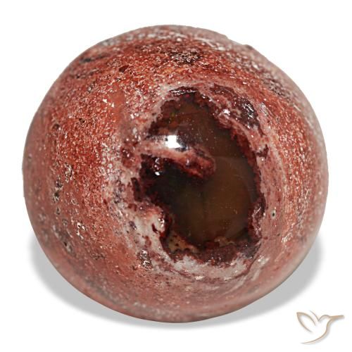 Opale di fuoco naturale multicolore da 14,26 ct, taglio ovale, opaco