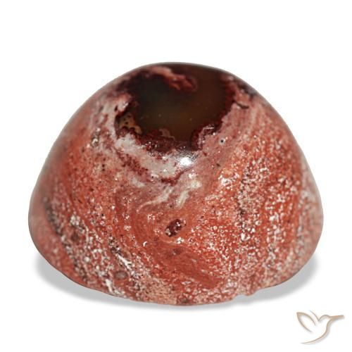 Opale di fuoco naturale multicolore da 14,26 ct, taglio ovale, opaco