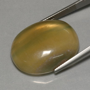 Fluorite naturale multicolore da 42,84 ct, trasparente, trasparente/traslucido