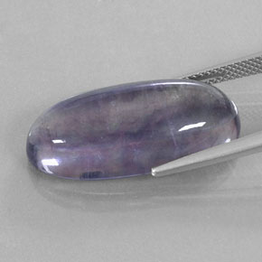Fluorite naturale multicolore da 19,82 ct, trasparente, trasparente/traslucido