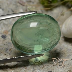 Fluorite Verde freddo naturale da 15.94 ct, Ovale, Trasparente