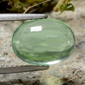 Fluorite Verde medio naturale da 3.56 ct, Ovale, Trasparente