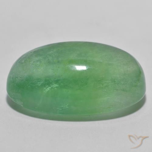 Fluorite Verde caldo naturale da 26.04 ct, Ovale, Trasparente