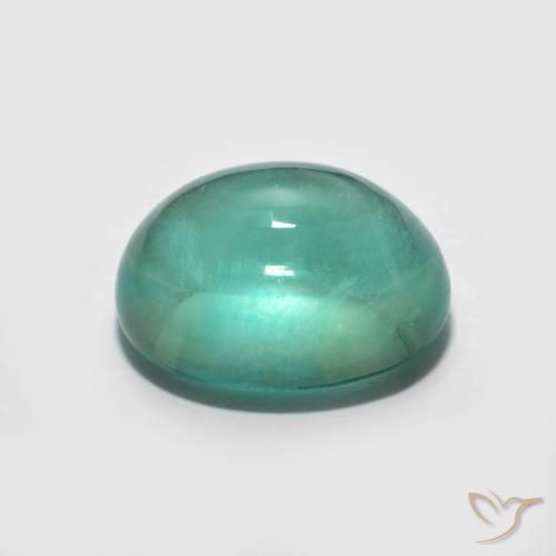 Fluorite Verde freddo naturale da 4.49 ct, Ovale, Trasparente