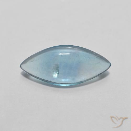2.12ct Naturale Alzavola Chiaro Fluorite, Taglio marquise, Trasparente