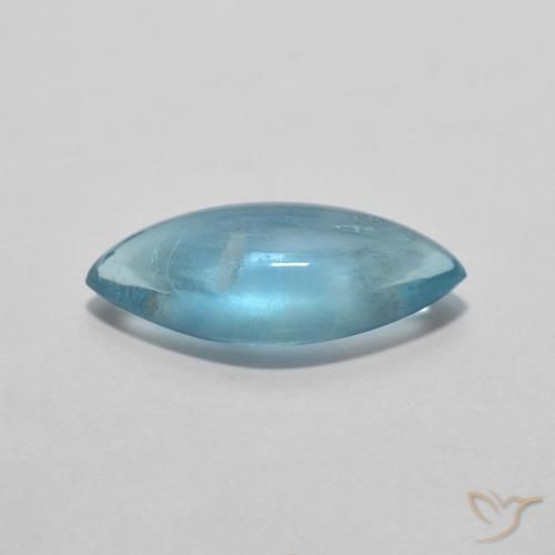 Fluorite Alzavola Chiaro naturale da 2.12 ct, Taglio marquise, Trasparente
