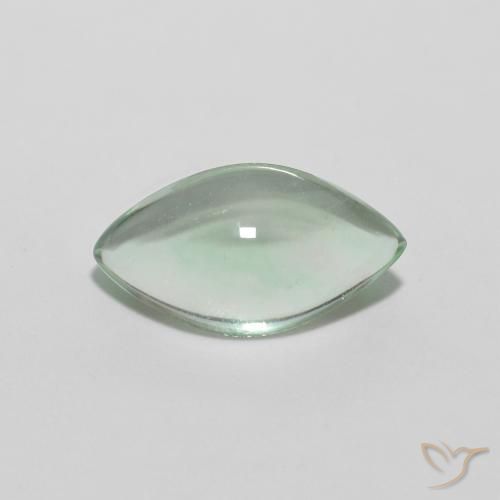 2.78ct Naturale Menta chiara Fluorite, Taglio marquise, Trasparente
