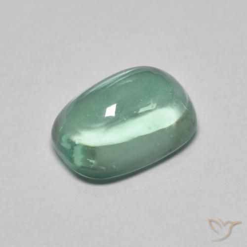 2.54ct Naturale Blu verde Fluorite, Cuscino, Trasparente