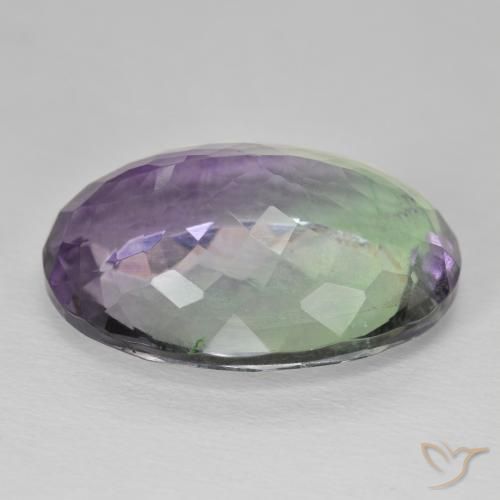Fluorite Multicolore naturale da 30.11 ct, Ovale, SI