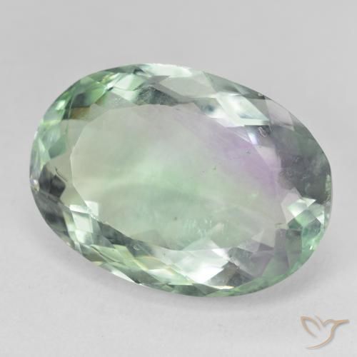 Fluorite Multicolore naturale da 28.28 ct, Ovale, SI