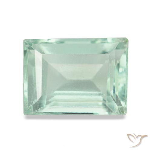 2.30ct verde fluorite, baguette, VS