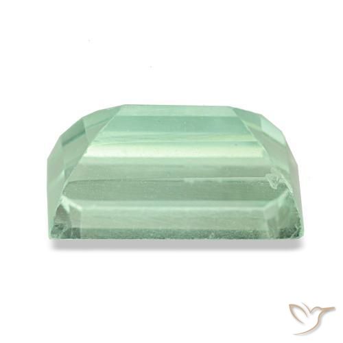Fluorite naturale verde da 3,02 ct, baguette, VS