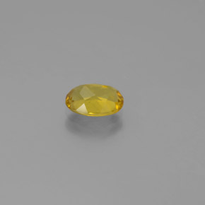 Berillo dorato Giallo naturale da 0.72 ct, Taglio ovale, VS-SI