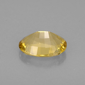 Berillo dorato Giallo naturale da 0.63 ct, Taglio ovale, VVS-VS