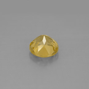Berillo dorato naturale giallo da 0,98 ct, taglio rotondo, VS