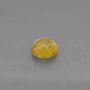 Berillo dorato naturale giallo da 0,81 ct, taglio rotondo, VS
