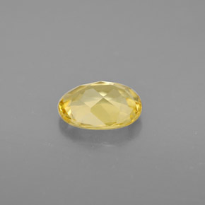 Berillo dorato Giallo naturale da 0.97 ct, Taglio ovale, VVS-VS