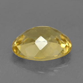 Berillo dorato Giallo Toscana naturale da 1.48 ct, Taglio ovale, VVS