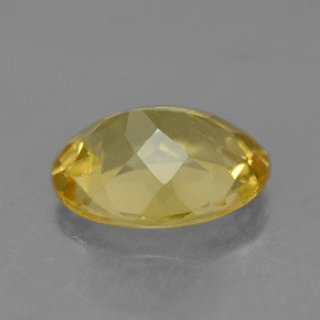 Berillo dorato Giallo naturale da 1.46 ct, Taglio ovale, VS