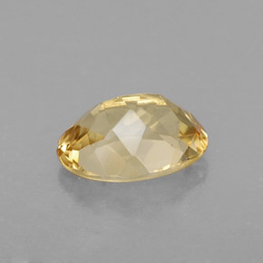 Berillo dorato Giallo naturale da 1.08 ct, Taglio ovale, VVS-VS