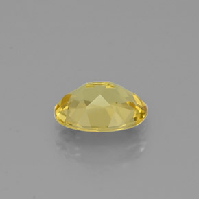 Berillo dorato Giallo naturale da 0.94 ct, Taglio ovale, VVS