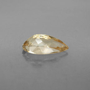 Berillo dorato Giallo naturale da 2.69 ct, Forma a pera, VVS-VS