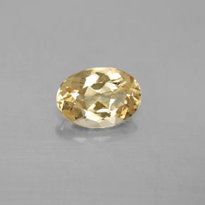 Berillo dorato Giallo naturale da 2.09 ct, Taglio ovale, VVS