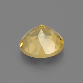 Berillo dorato naturale giallo da 2,70 ct, taglio rotondo, VS