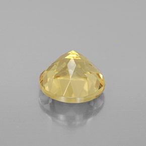 Berillo dorato Giallo naturale da 2.24 ct, Taglio rotondo, VVS