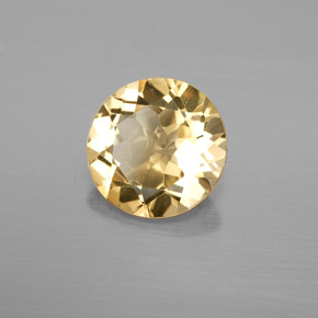 Berillo dorato Giallo naturale da 2.51 ct, Taglio rotondo, VS