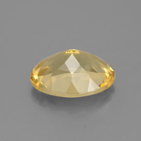 Berillo dorato naturale giallo da 2,16 ct, taglio ovale, VS