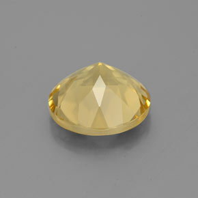 Berillo dorato naturale giallo da 2,23 ct, taglio rotondo, VS