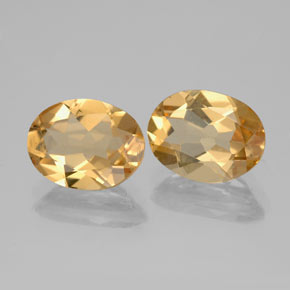 Berillo dorato naturale dorato da 3,08 ct, taglio ovale, VS