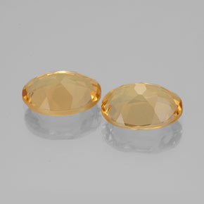 Berillo dorato naturale dorato da 3,08 ct, taglio ovale, VS