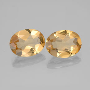 Berillo dorato naturale dorato da 3,05 ct, taglio ovale, VVS-VS