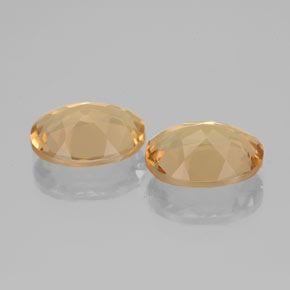 Berillo dorato naturale dorato da 3,05 ct, taglio ovale, VVS-VS
