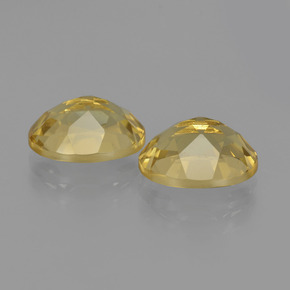 Gemme di Berillo dorato Giallo dorato chiaro naturale da 3.67 ct, Taglio ovale, VS