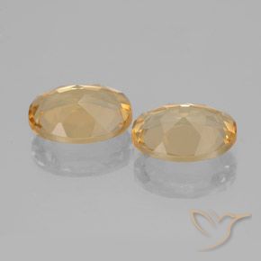 Gemme di Berillo dorato Dorato naturale da 3.18 ct, Ovale, VVS-VS
