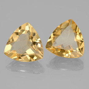 Berillo dorato naturale giallo da  ct, trillion, VVS-VS
