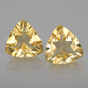 Berillo dorato naturale giallo da  ct, trillion, VVS