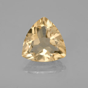 Berillo dorato Giallo naturale da 2.94 ct, Taglio trillion, VS
