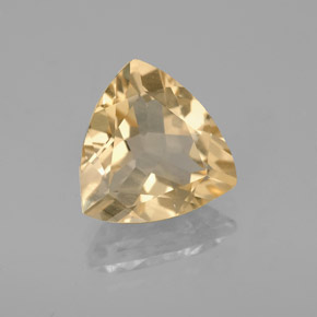 Berillo dorato Giallo naturale da 2.94 ct, Taglio trillion, VS