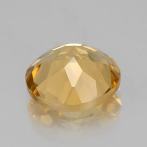Berillo dorato naturale giallo da 3,15 ct, taglio rotondo, VS