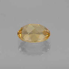 Berillo dorato Giallo naturale da 1.37 ct, Taglio ovale, VVS