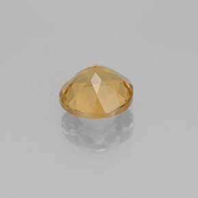 Berillo dorato naturale giallo da 1,20 ct, taglio rotondo, VS