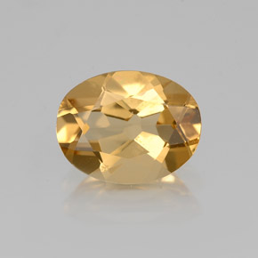Berillo dorato Giallo naturale da 1.57 ct, Taglio ovale, VVS-VS